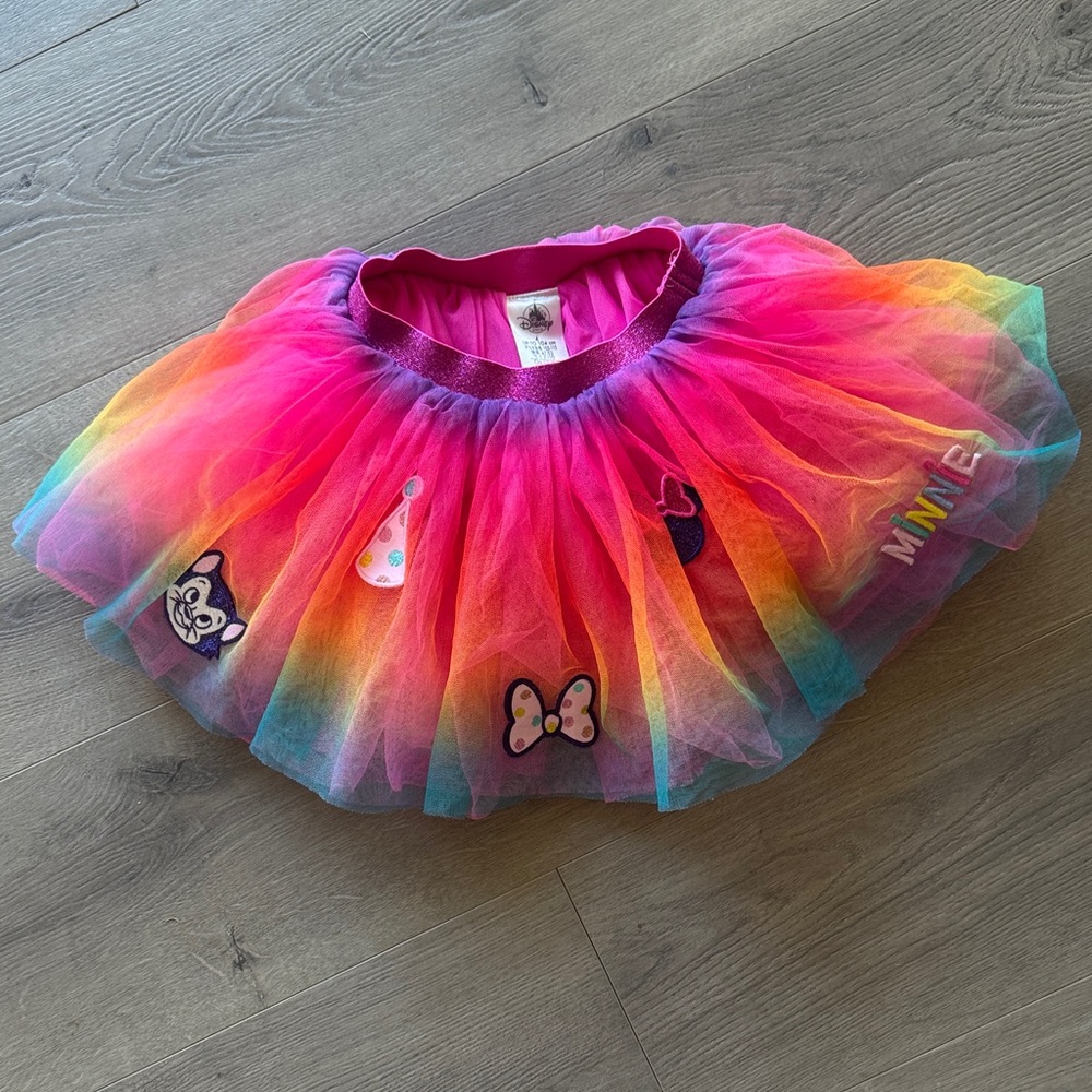 Colorful Disney Minnie Mouse Tutu Skirt